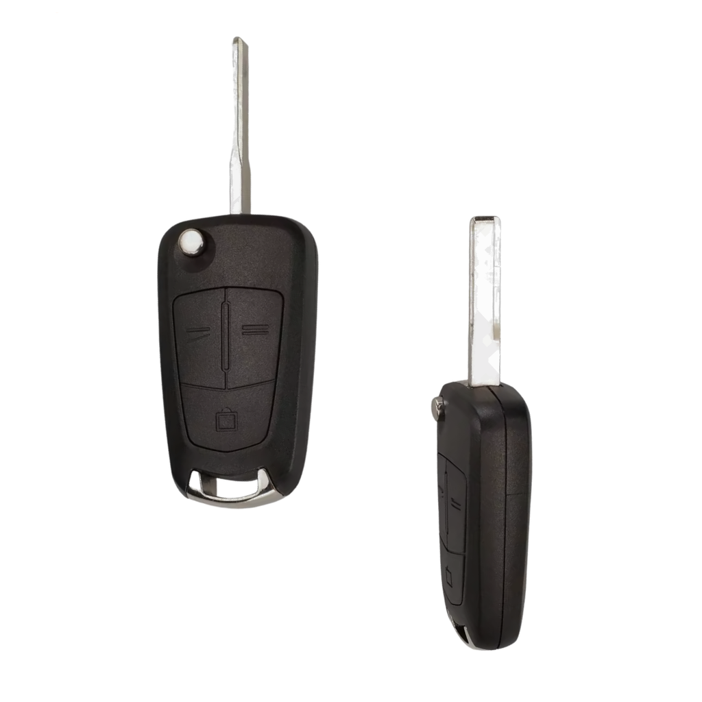 CARCASA MANDO VECTRA PLEGABLE 3 BOTONES PERFIL Z 