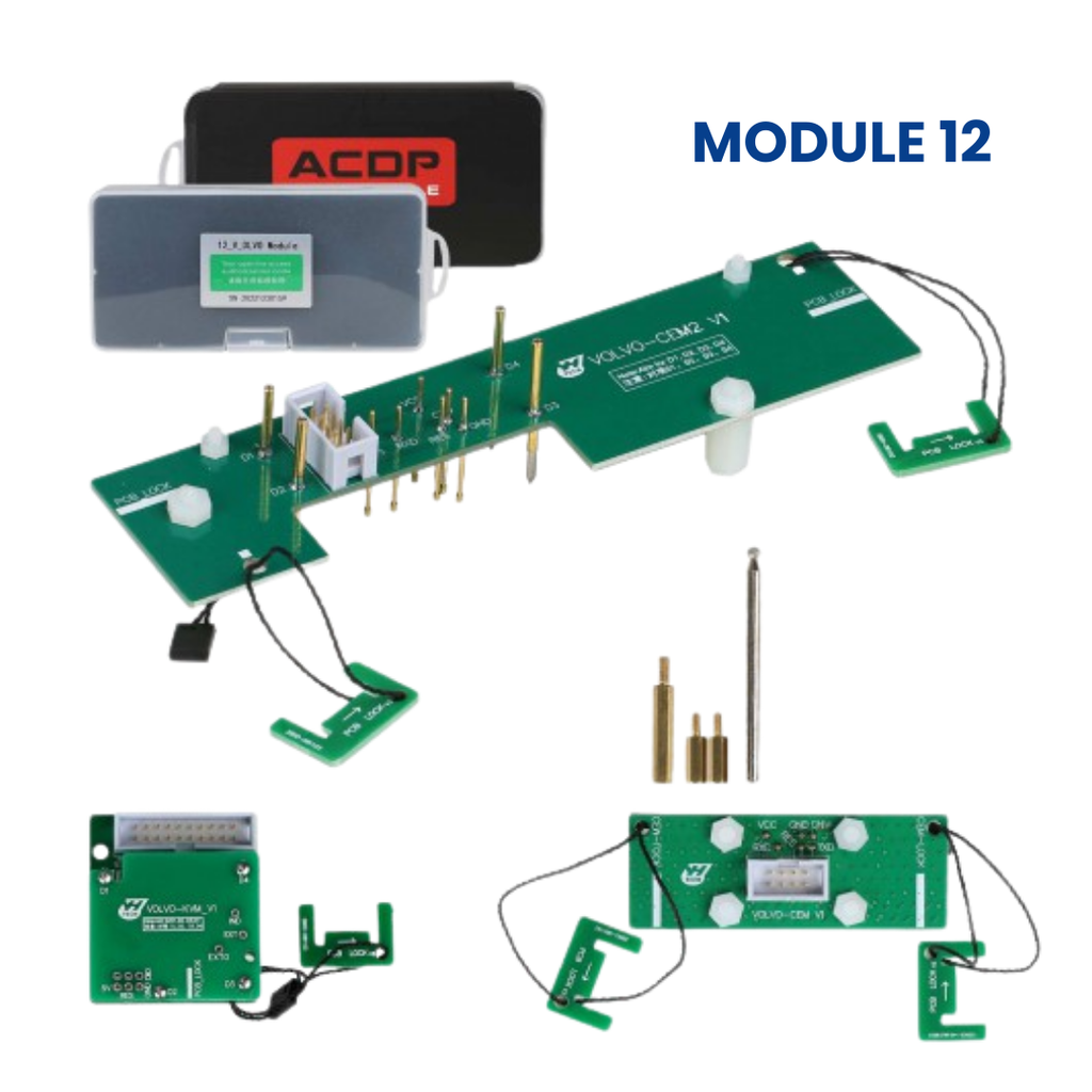 MINI PACK LOCKSMITH (MINI ACDP 2 + MODULOS 1, 2, 3, 7, 9, 10, 12, 20, 24, 29, 31, 33, 34 + ACDP VOLVO IMMO + KIT VOLVO CEM) 