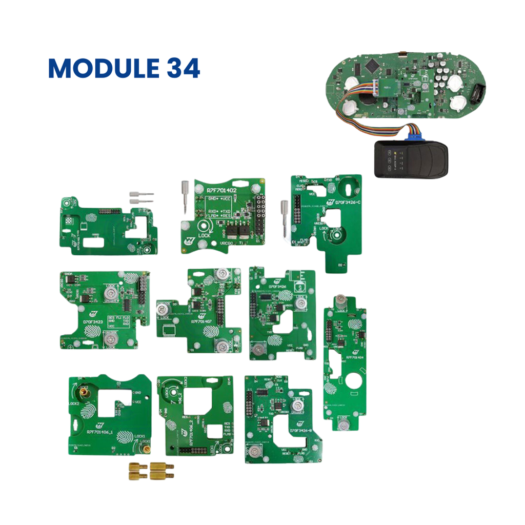 PACK LOCKSMITH (MINI ACDP 2 + MODULOS 1, 2, 3, 7, 9, 10, 12, 20, 24, 27, 29, 31, 33, 34, 38 + LICENCIA VOLVO IMMO + ADAPTADORES) - ACDP