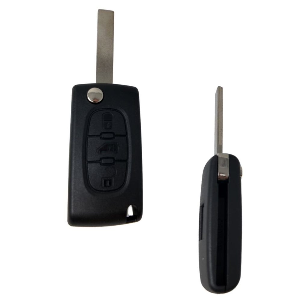 MANDO PSA JUMPY PLEGABLE 3 BOTONES (6490AC) PCF7941 ID46 433 Mhz FSK - ORIGINAL 