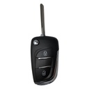 CARCASA PSA DE MANDO PLEGABLE 2 BOTONES HU83 (PILA EN CARCASA)