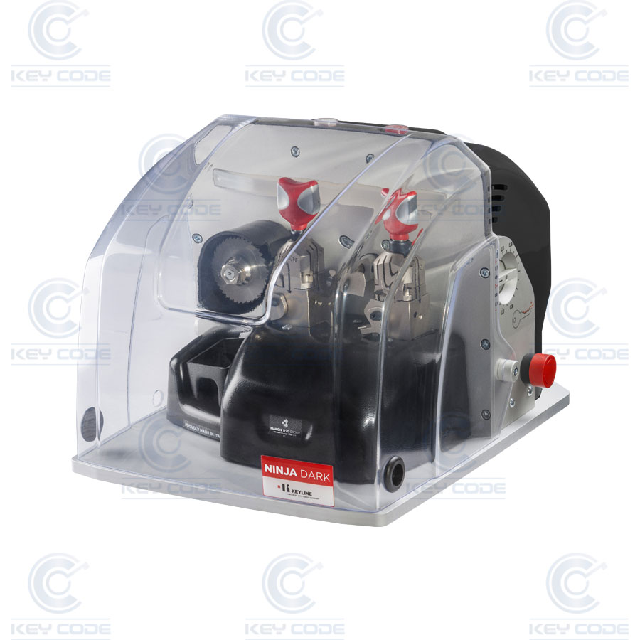 KEYLINE NINJADARK MANUAL KEY CUTTING MACHINE FOR FLAT, CRUCIFORM AND SIMPLEX KEYS - DEMO MACHINE