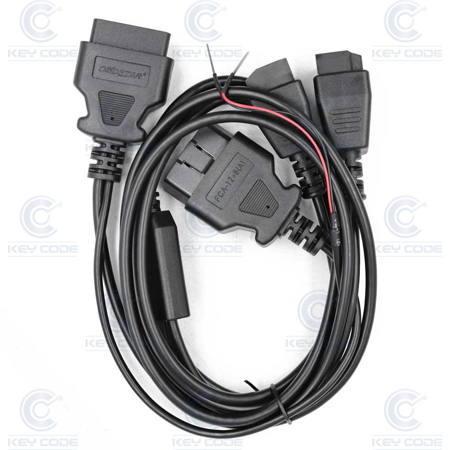 ADAPTADOR UNIVERSAL OBDSTAR FCA DE 12 + 8 PINES PARA GRUPO FIAT (FIAT, ALFA ROMEO, CHRYSLER, DODGE) 