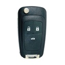 MANDO PLEGABLE OPEL DE 3 BOTONES PARA INSIGNIA/ASTRA J FLICK  PCF7937E 433 Mhz - AFTER MARKET (ID46-HU100)