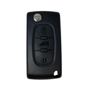 COQUE TELECOMMANDE PLIABLE 3 BOUTONS EXPERT, JUMPY, SCUDO HU83 VAN, LISSE PILE SUR CIRCUIT