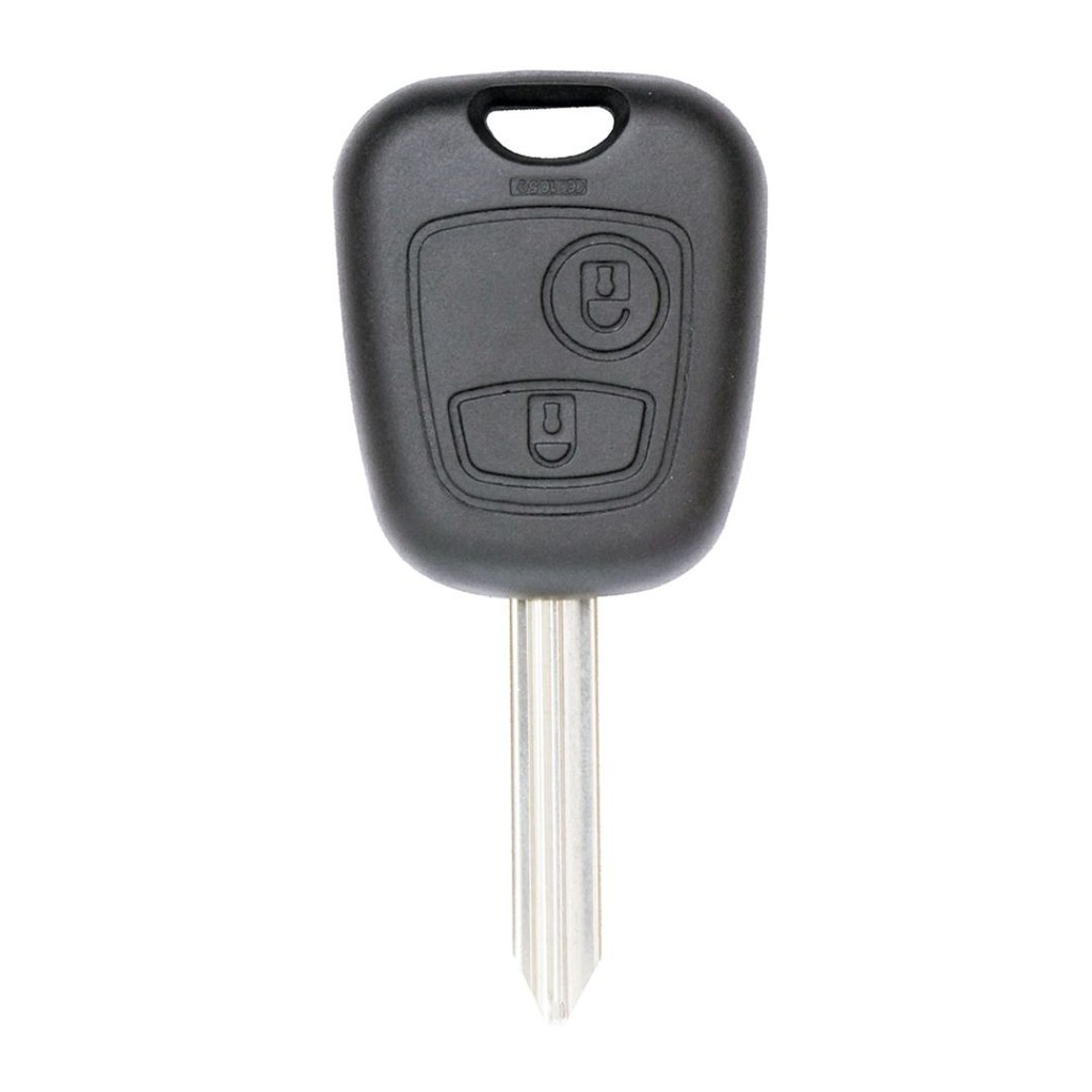 CARCASA MANDO PSA PARTNER FIJO 2 BOTONES CRUZ 