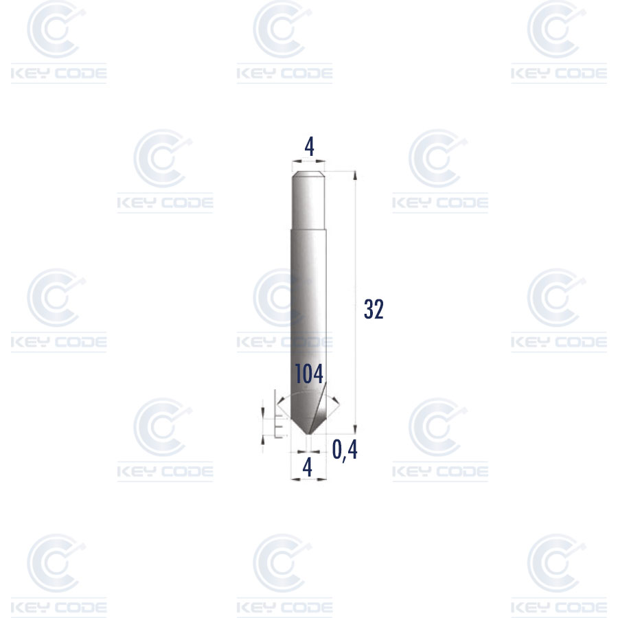 FRESA KEYLINE V025 RIC06370B PARA VERSA, NINJA VORTEX Y NINJA TOTAL