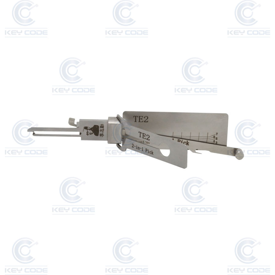 GANZUA LISHI 2 EN 1 TESA TE2 / ANTIREFLEJO