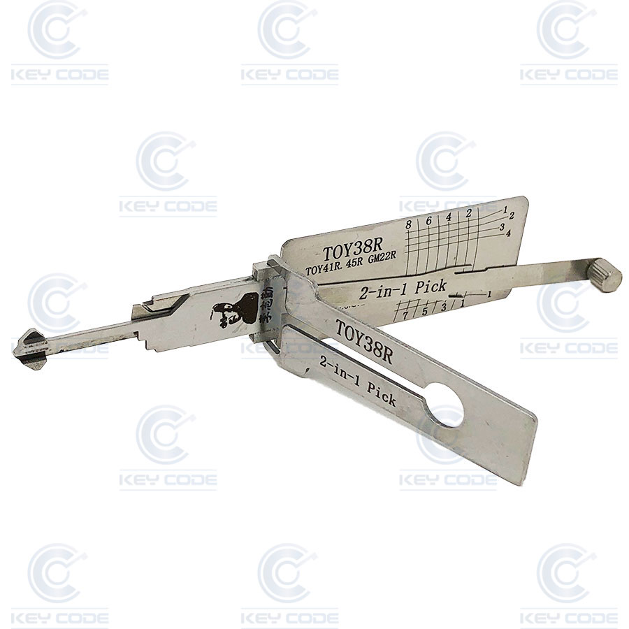GANZUA LISHI 2 EN 1 TOYOTA TOY38R