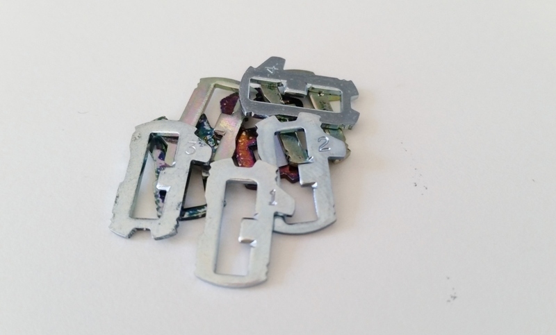 JUEGO DE LAMINAS GRUPO VAG PARA LLAVE REGATA HU66/HU83 MEDIDAS 1,2,3,4,11,12,13,14 (x 20 UNIDADES)