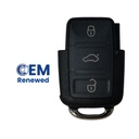 3 BUTTON REMOTE FOR VAG (1J0959753DA, 1J0959753AH) - ORIGINAL