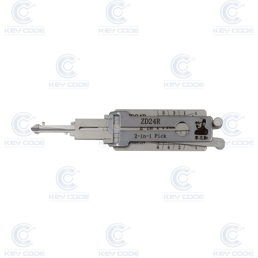 GANZUA LISHI 2 EN 1 ZD24R ZADI APRILIA YAMAHA HONDA MOTOCICLETAS / ANTIREFLEJO