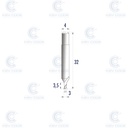 FRESA KEYLINE V002 RIC05046B PARA VERSA, NINJA VORTEX Y NINJA TOTAL