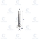 FRESA KEYLINE V005 RIC05240B PARA VERSA, NINJA VORTEX Y NINJA TOTAL