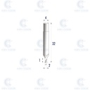 FRESA KEYLINE V041 RIC08315B PARA VERSA, NINJA VORTEX Y NINJA TOTAL