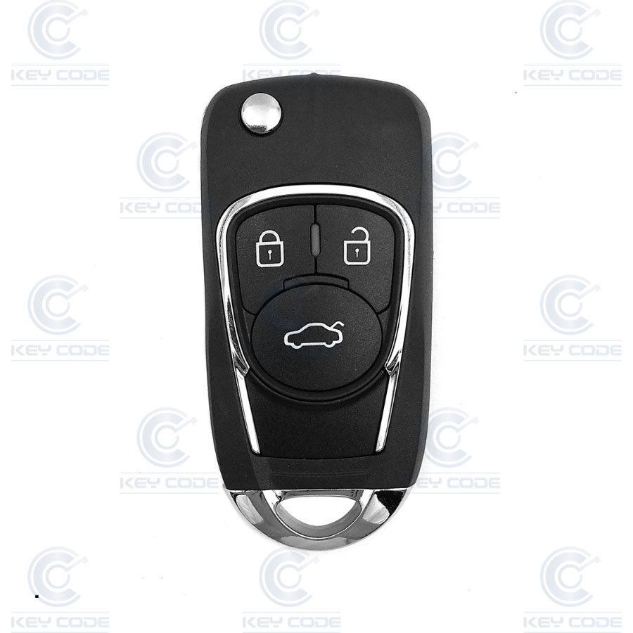 MANDO PLEGABLE UNIVERSAL KEYDIY 3 BOTONES PARA BUICK 