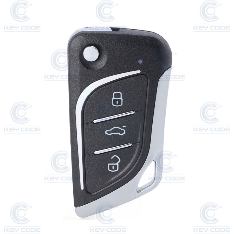 MANDO PLEGABLE KEYDIY UNIVERSAL 3 BOTONES 