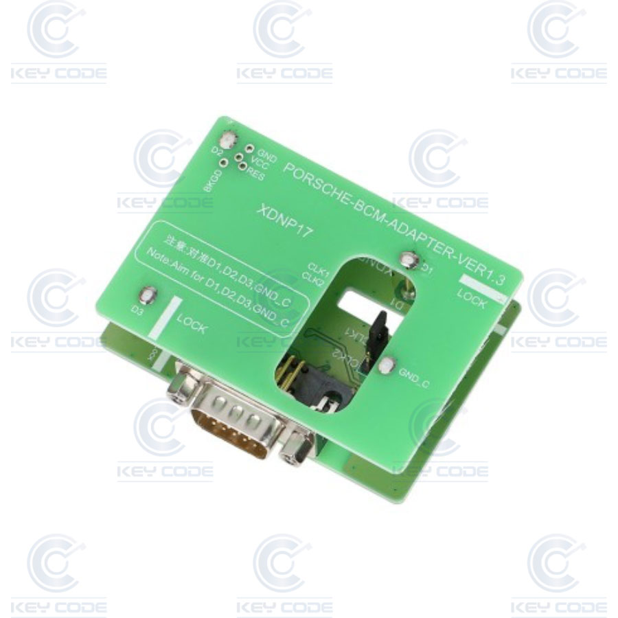 ADAPTADOR XHORSE XDNP17 PORSCHE SIN DESOLDAR PARA VVDI KEY TOOL PLUS, MINI PROG, VVDI-PROG 