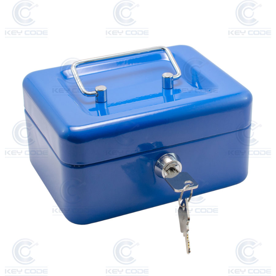 COFRE METALICO PORTATIL  76/1 - AZUL