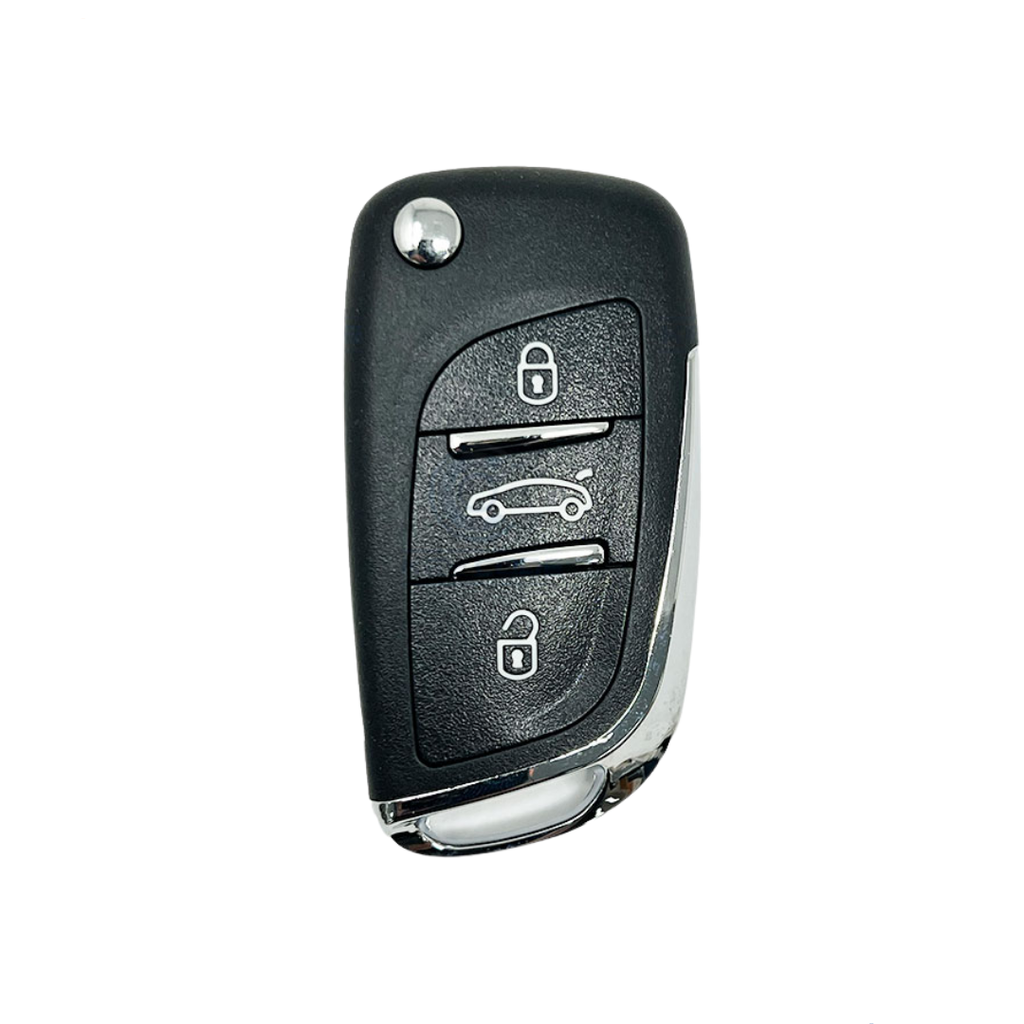 PSA 3 BUTTONS REMOTE CASE FLIP REMOTE HU83 (BATTERY IN BOARD)