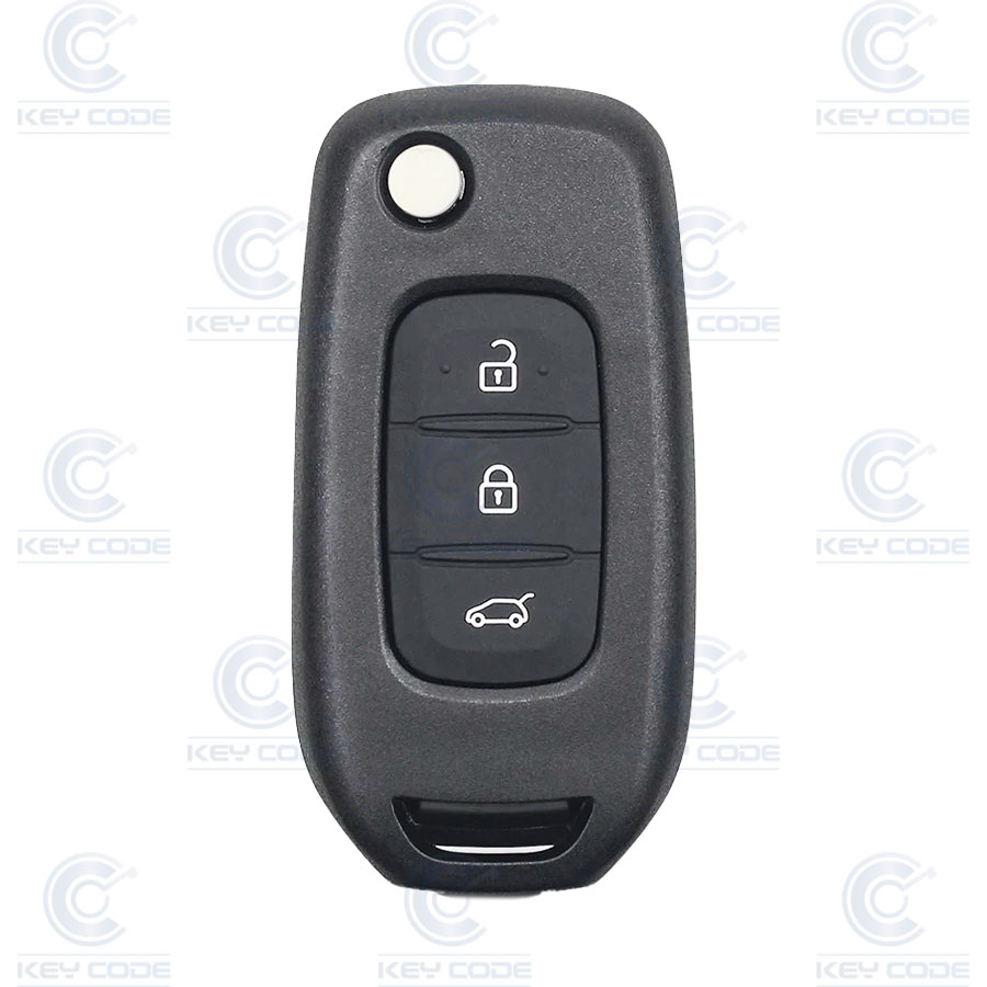 COMANDO RETRACTIL DACIA 3 BOTÕES PARA SANDERO II, LOGAN II (8201735911) ID4A NCF2961M 433 MHZ FSK - ORIGINAL  