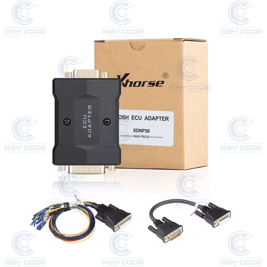 ADAPTADOR XHORSE XDNP30 DE ECU BOSCH CON 2 CABLES PARA VVDI KEY TOOL PLUS Y MINI PROG
