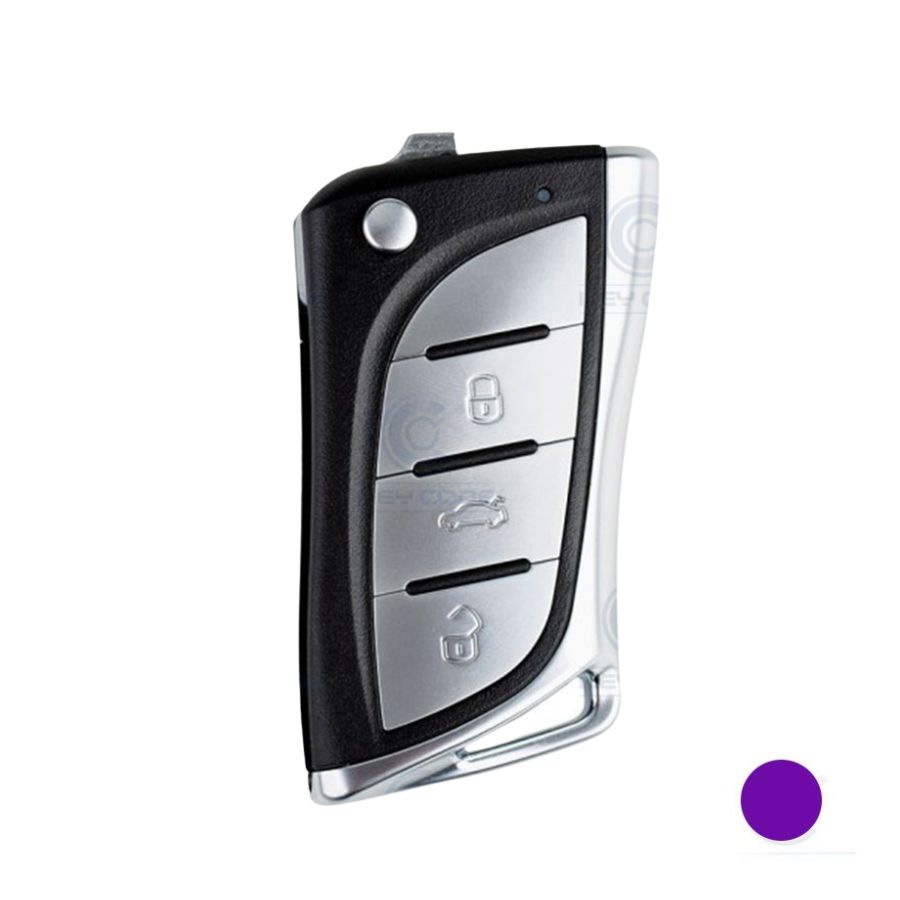 MANDO PLEGABLE XHORSE XELEX0EN DE 3 BOTONES PARA TOYOTA, LEXUS CON SUPER CHIP