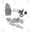 SERRURE DE PORTE DÉMONTÉE VOLKSWAGEN POUR POLO 6R1 - 6C1 (’09-’14) (*14-’17) (107837167AG) HU66