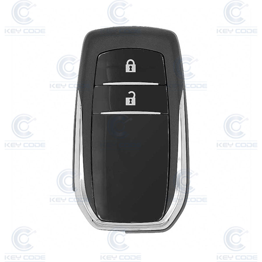 COMANDO INTELIGENTE TOYOTA DE 2 BOTÕES PARA HILUX (2015+) (899040K490) 433 MHZ FSK - ORIGINAL