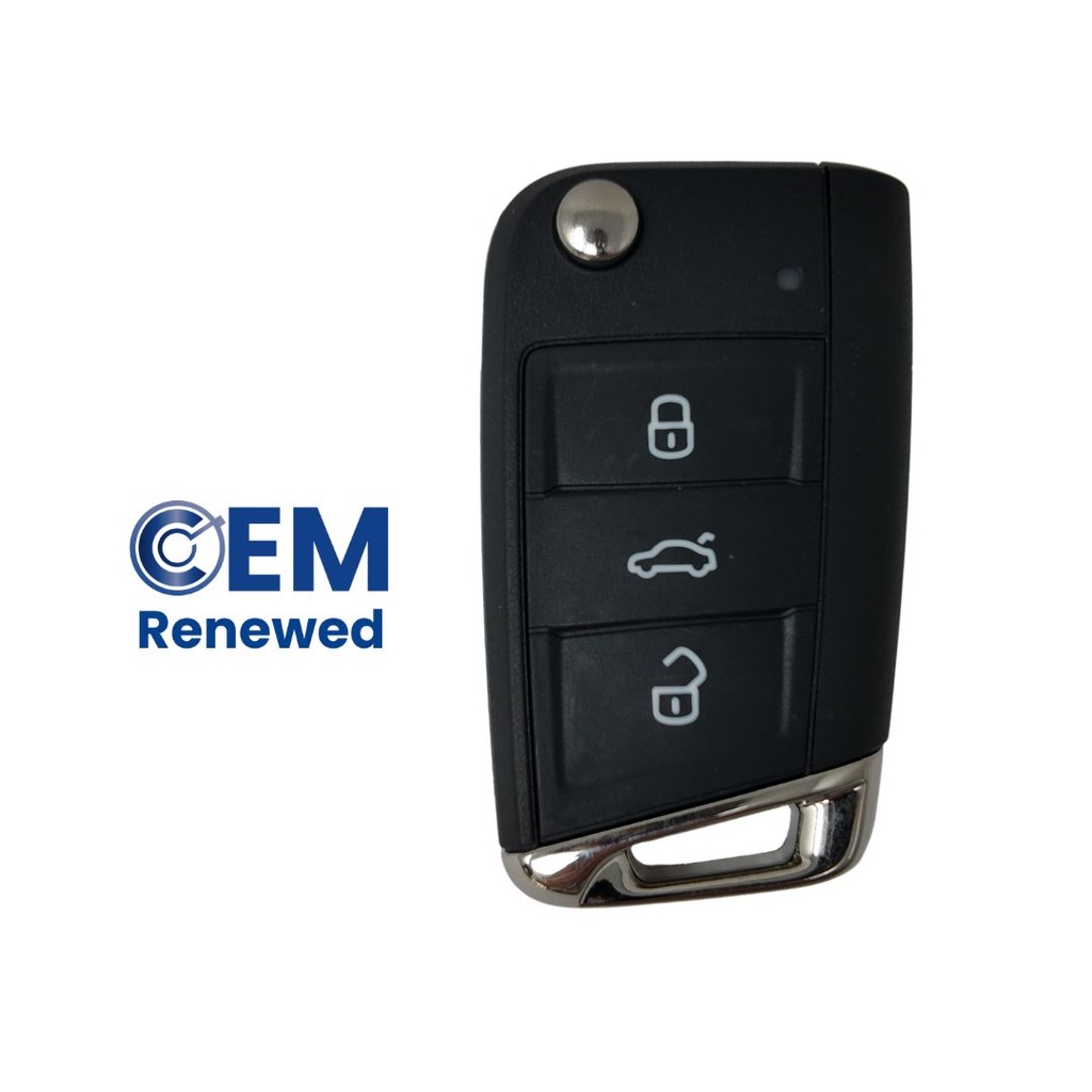 COMANDO PARA VOLKSWAGEN TIGUAN (2016–2019) (5G6959752CJ) ID88 434 MHZ ASK HU162 (NÃO INCLUÍDA) - ORIGINAL