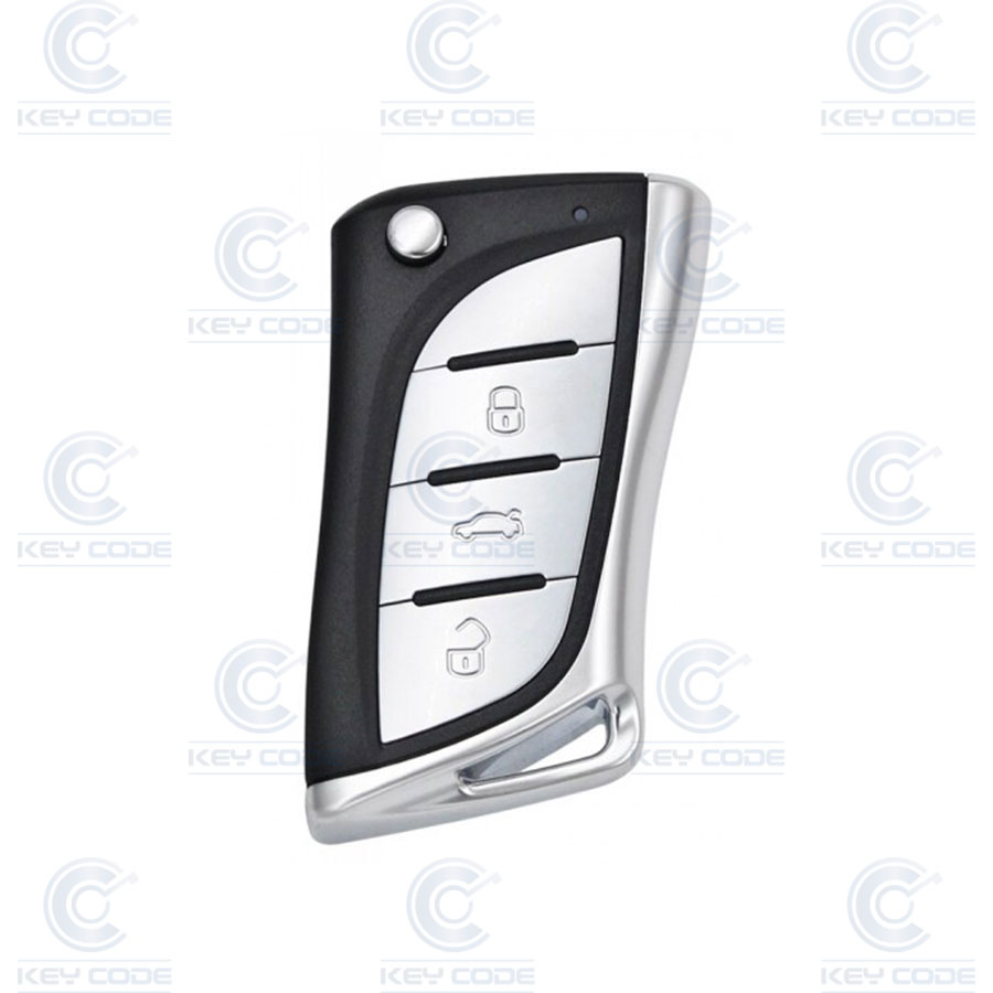 MANDO PLEGABLE UNIVERSAL DE 3 BOTONES PARA LAUNCH