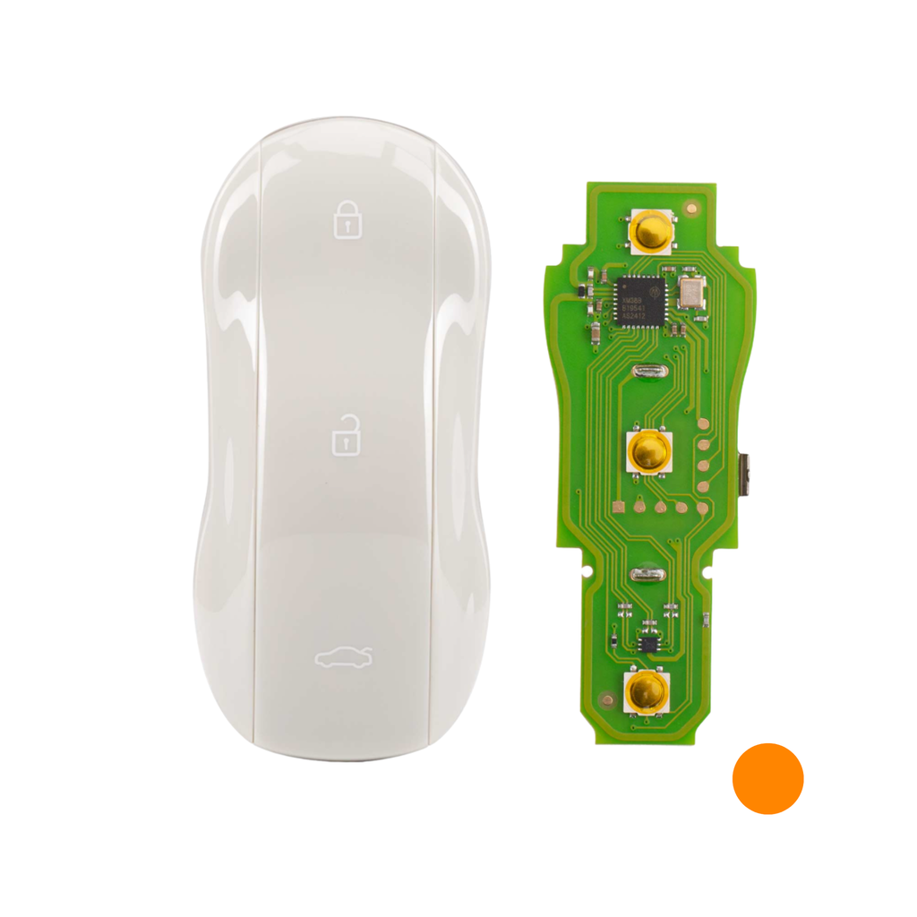 MANDO KEYLESS XHORSE GRIS MARMOL DE 3 BOTONES -MODELO TESLA- XM38 UNIVERSAL - XSSC05EN