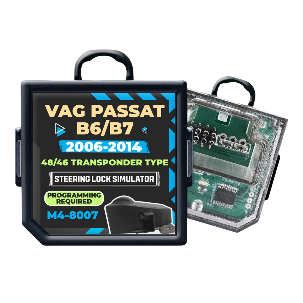EMULATEUR DE VERROU DE COLONNE POUR VOLKSWAGEN PASSAT (2006-2014) B6-B7 TRANSPONDEUR 46/48