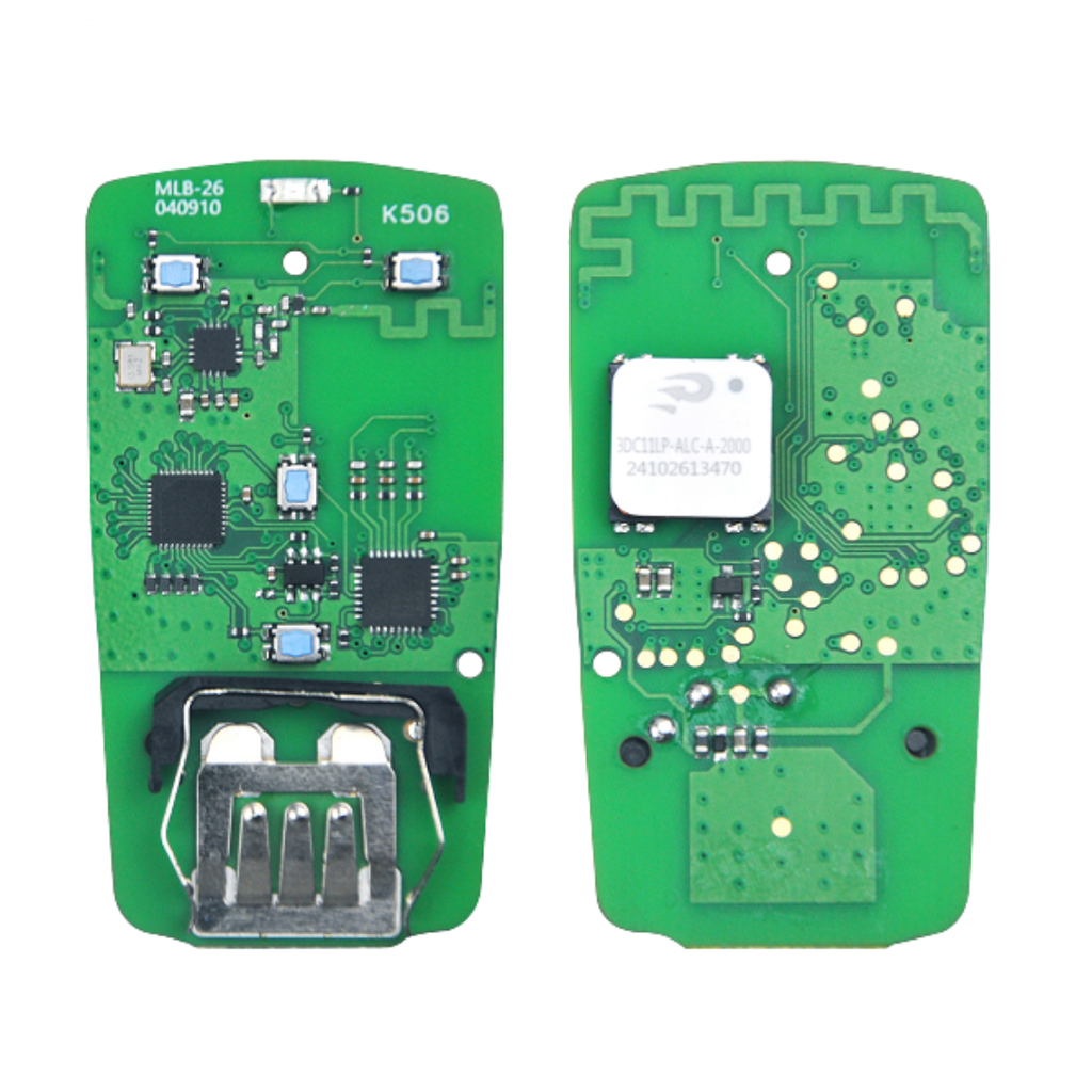 CIRCUITO ELECTRÓNICO (MLB26) PARA MANDOS MLB AUDI, VOLKSWAGEN, BENTLEY, PORSCHE, LAMBORGHINI - KEYDIY