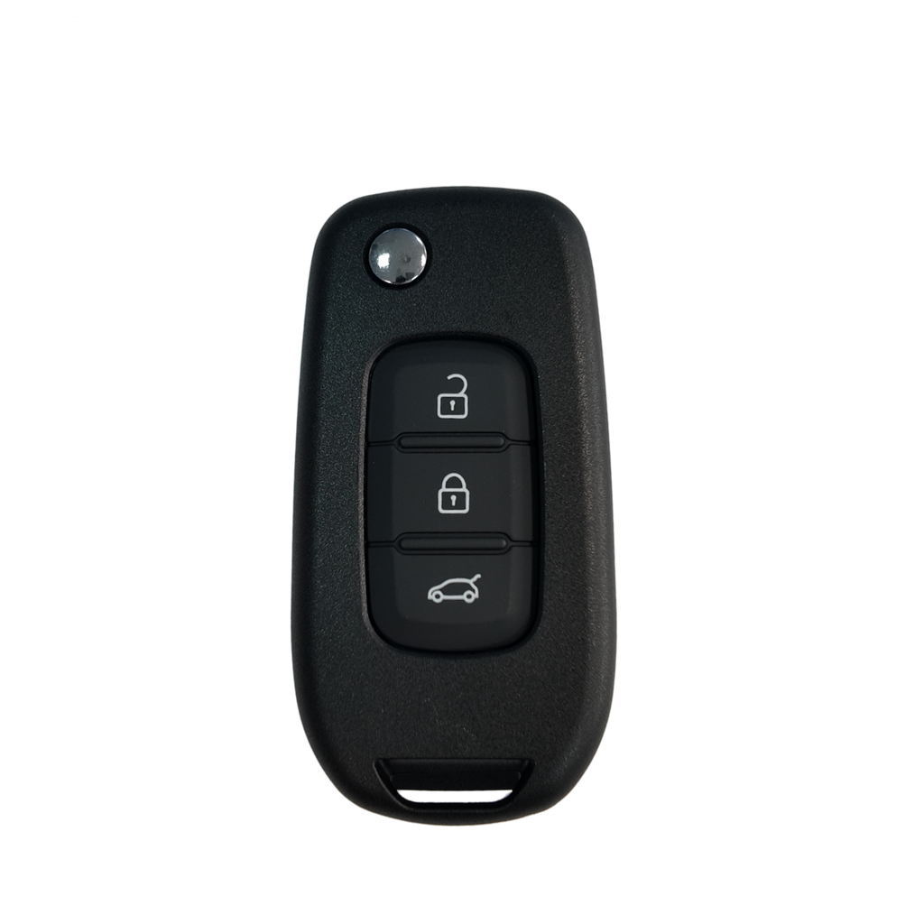 CARCASA MANDO PLEGABLE RENAULT 3 BOTONES VA2 - PILA EN CIRCUITO