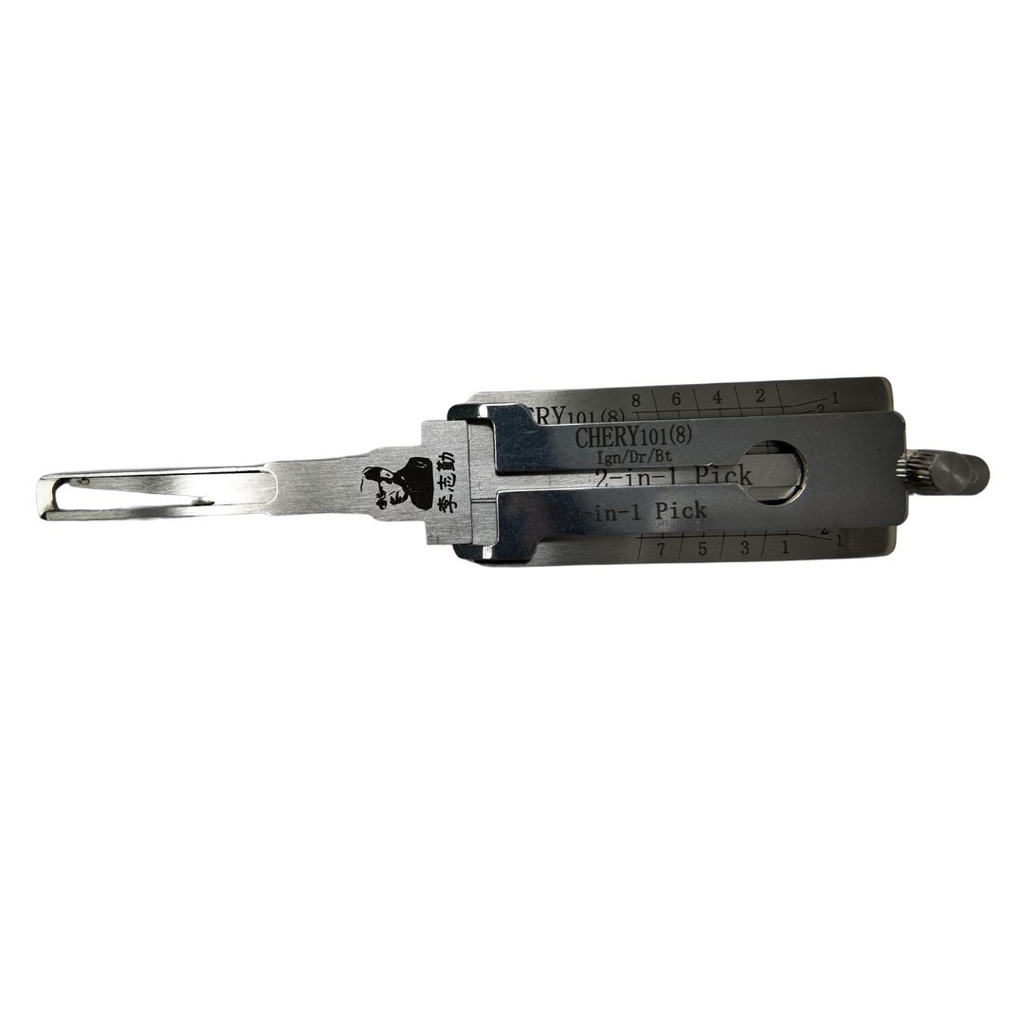 GANZUA LISHI 2 EN 1 HU101 COMPATIBLE CON CHERY, OMODA Y JAECOO 