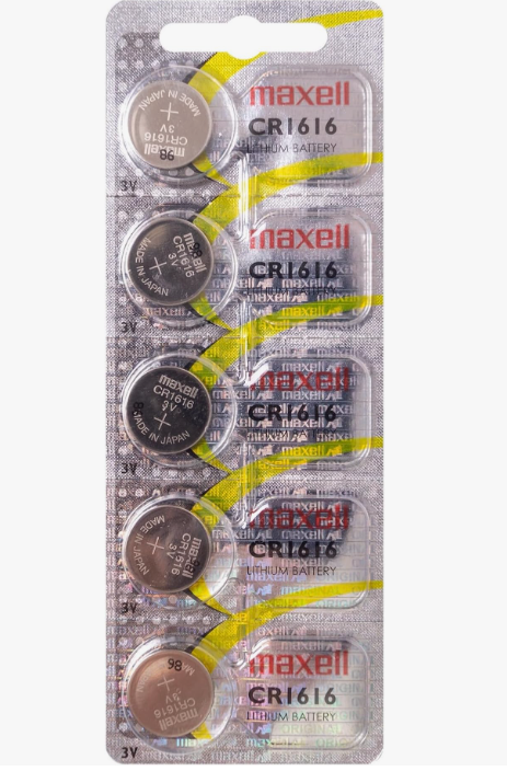 PILE CR1616 3.0 V (5 uts)