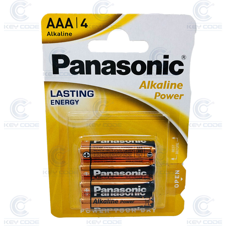 BLISTER 4 PILAS ALCALINAS LR03/AAA