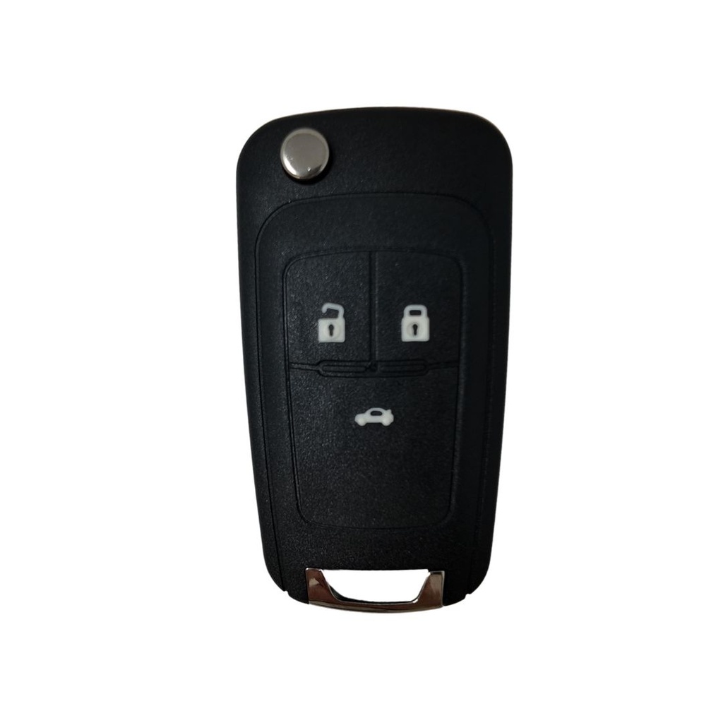 CARCASA MANDO CHEVROLET PLEGABLE 3 BOTONES PERFIL Z