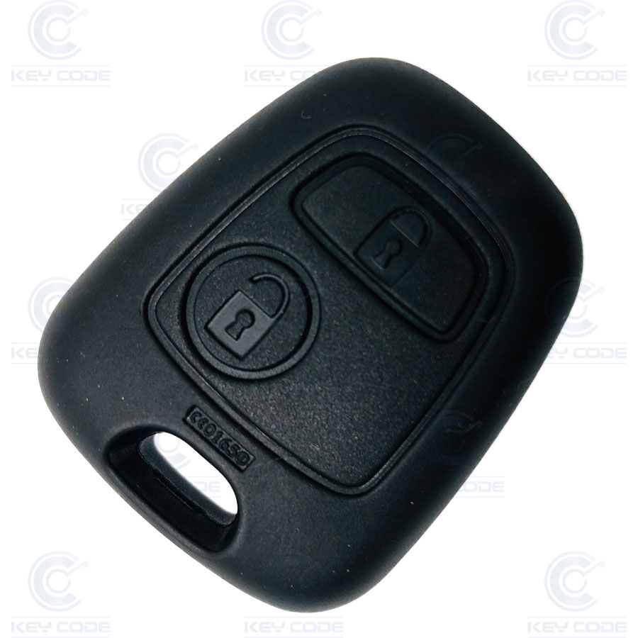 TELECOMMANDE BERLINGO FIXE 2 BOUTONS (6554RH) M59B (02+) PCF7936 ID46 ORIGINALE SANS LOGO 433 mhz ASK