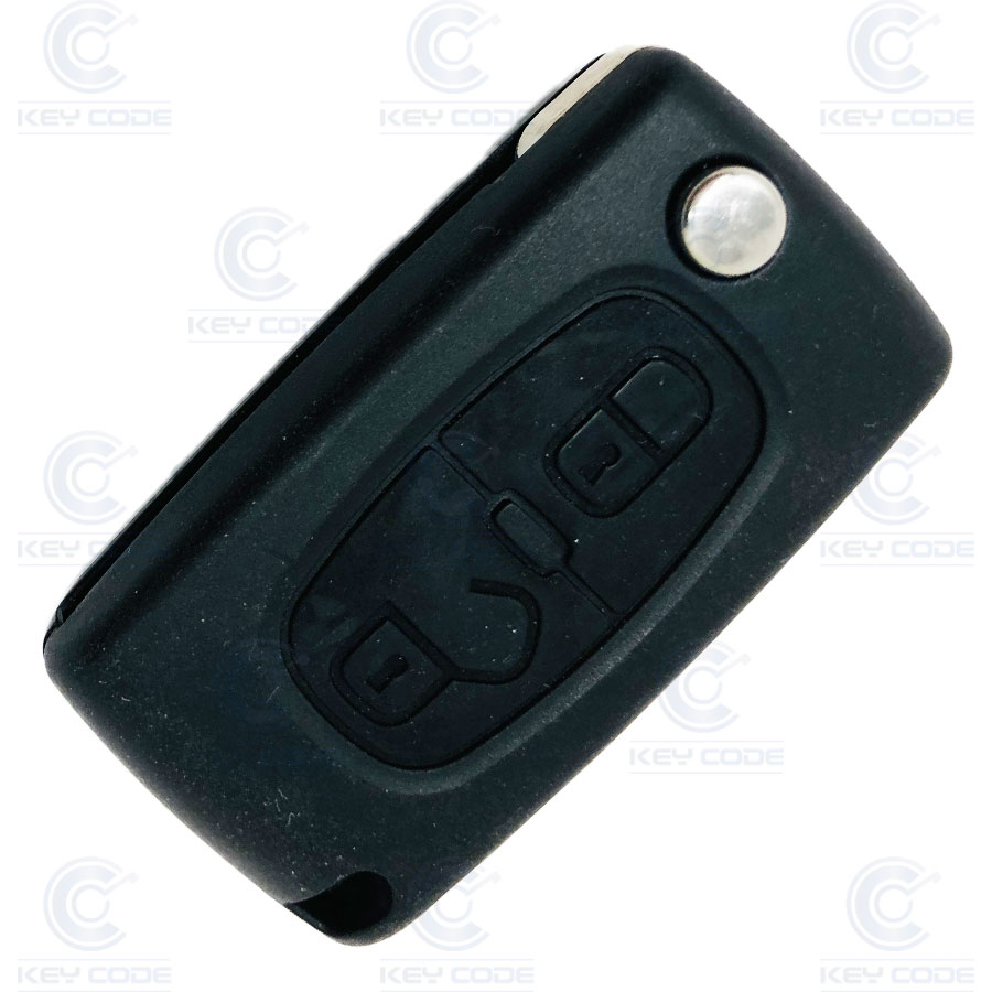 MANDO PLEGABLE SCUDO-ULYSSE 2 BOTONES (9467173480-6490GZ) PCF7941 ID46 433 mhz FSK - ORIGINAL 