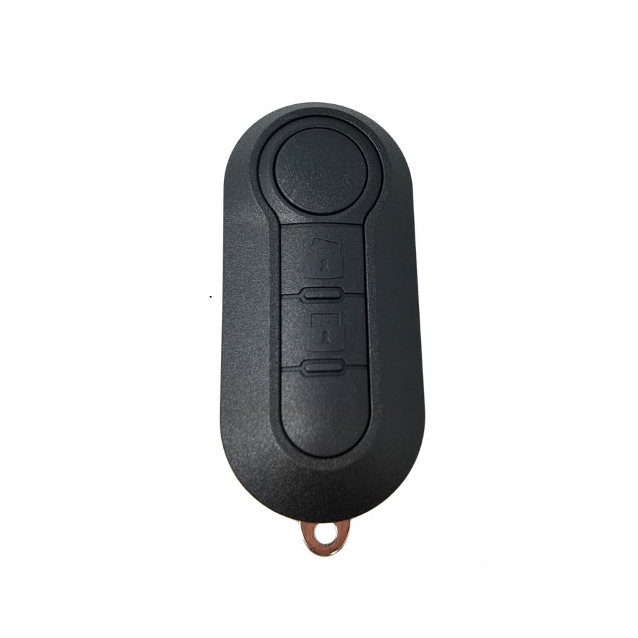 TELECOMMANDE PLIABLE AVEC 2 BOUTONS POUR FIAT 500 ET DODGE AVEC BSI DELPHI PCF7946 ID46 433 mhz ASK