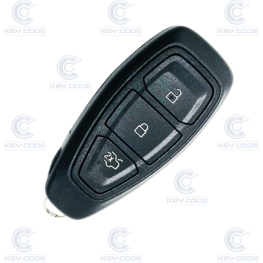 MANDO FORD FOCUS, MONDEO, FIESTA INTELIGENTE KEYLESS 3 BOTONES LAGRIMA (1713499, 1756409, 2026900, 2179611, 2520983) ID63 80 bit (07+) 433 Mhz ORIGINAL