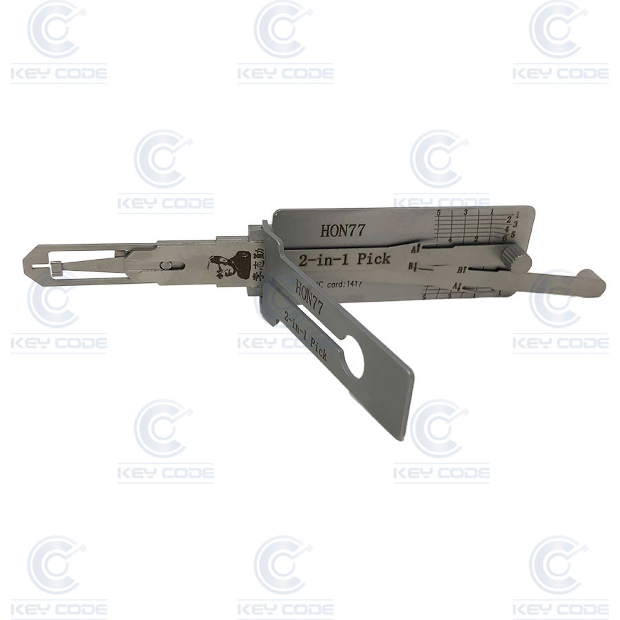 GANZUA LISHI 2 EN 1 HON77 MOTO HONDA ANTIREFLEJO