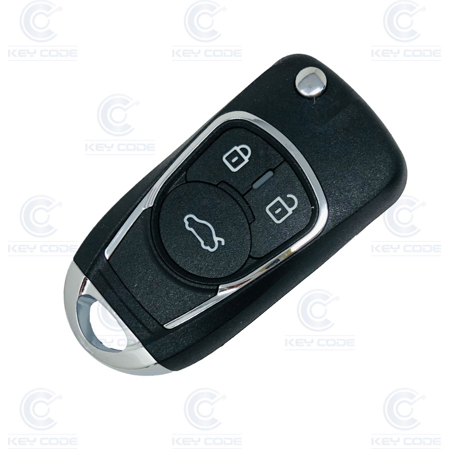 TELECOMMANDE UNIVERSELLE NB22 OPEL AVEC 3 BOUTONS POUR KEYDIY 