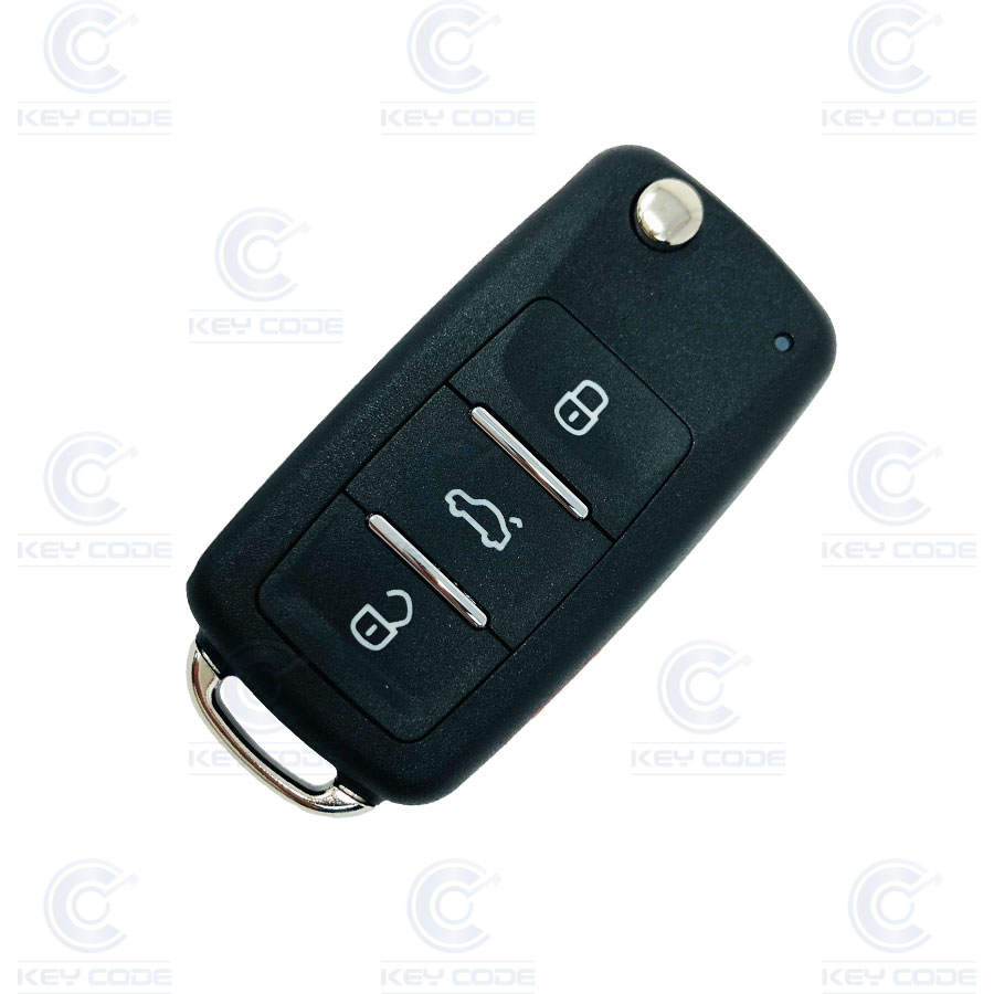 MANDO ZB202 VAG PARA KEYDIY DE 3+1 BOTONES PARA MANDOS KEYLESS