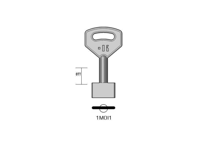 LLAVE KEYLINE MOIA 1MOI1 (PP, MOI-1G)