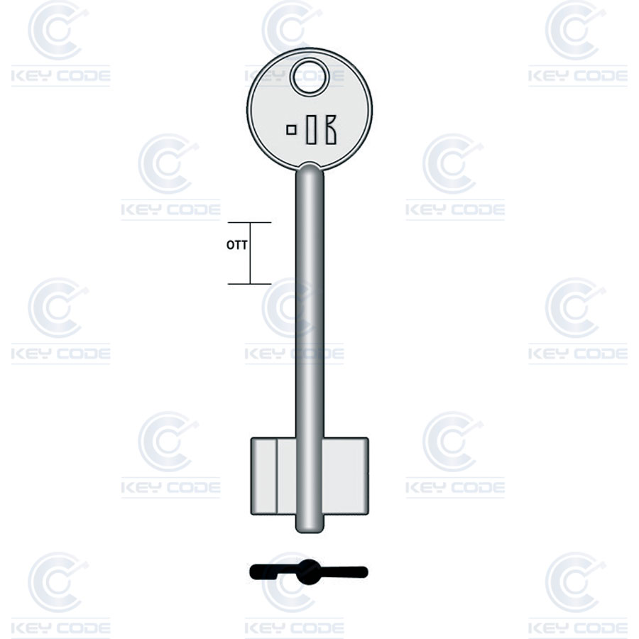LLAVE KEYLINE DOBLE PALETA 2IDM4 (IDM, IDM-1G)