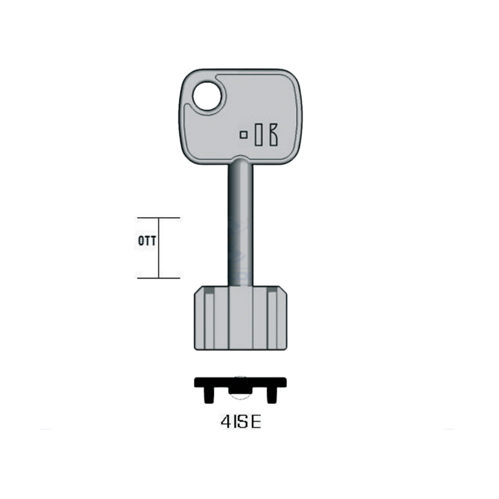 LLAVE KEYLINE 4ISE (5IE5, IS-1G)