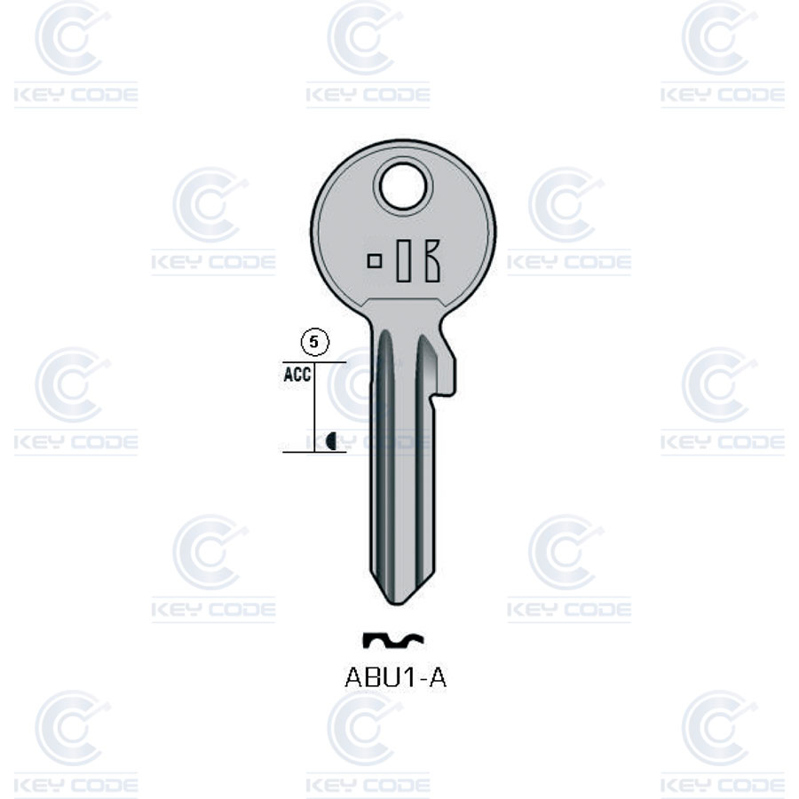 LLAVE KEYLINE ABU1-A (AB1X, ABU-41D)